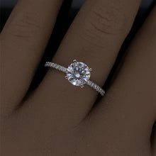 Load image into Gallery viewer, 1.00ct Diamond Ring 14K White Gold
