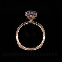 Load image into Gallery viewer, 4.00ct Oval Diamond Engagement Ring in 18K Yellow Gold (Lab Grown)
