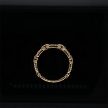 Load image into Gallery viewer, Link Diamond Ring in 14K Yellow Gold
