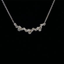 Load image into Gallery viewer, Vine Diamond Necklace in 14K White Gold
