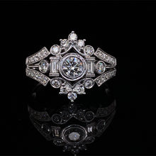 Load image into Gallery viewer, Diamond Ring 14K White Gold
